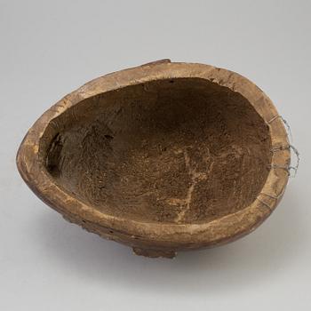 Two 20th century african wooden masks.