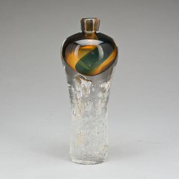 GLASVAS, Göran Wärff, Kosta, signerad.