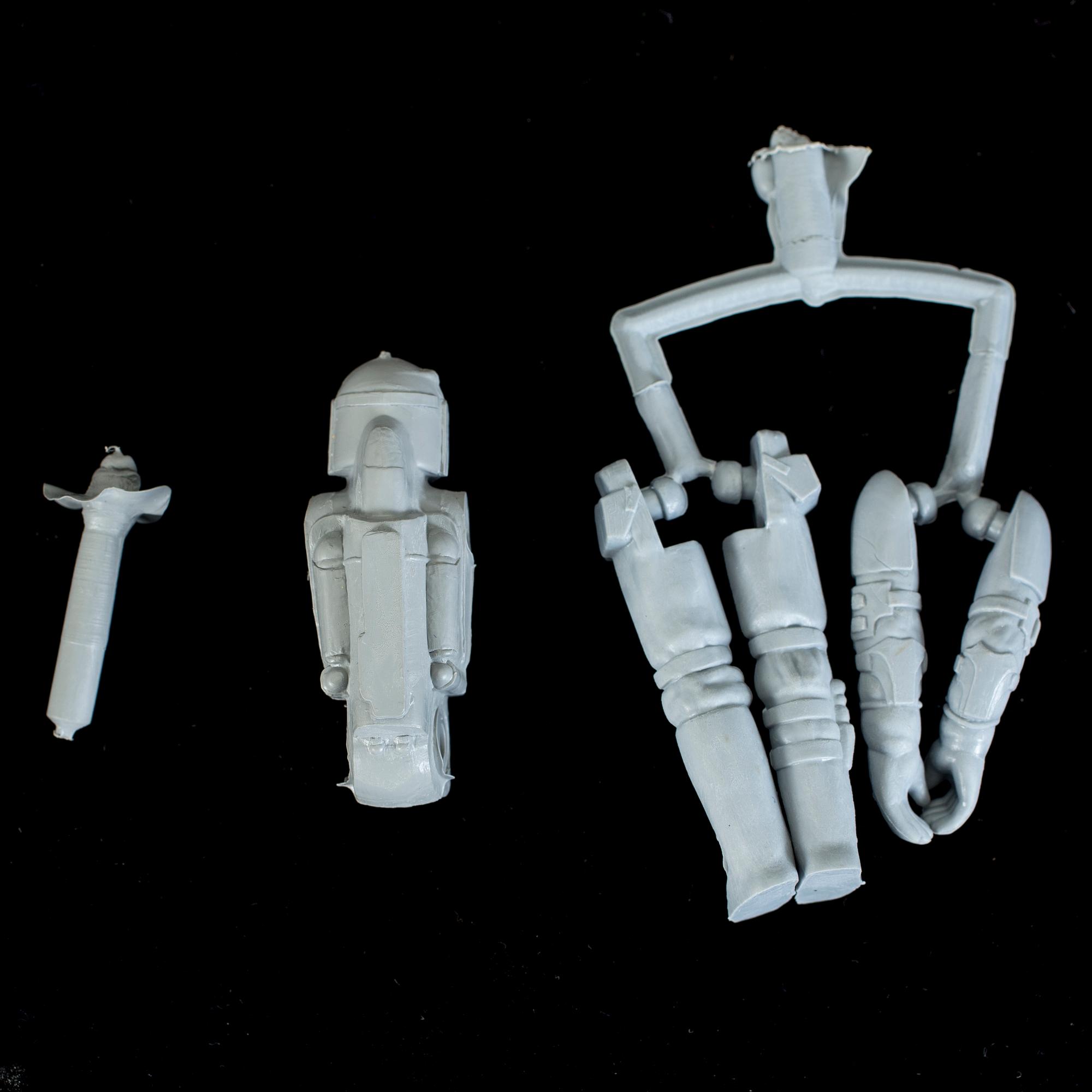 STAR WARS, Star Destroyer Commander, proof card, Revenge of the Jedi, Kenner, 1983.