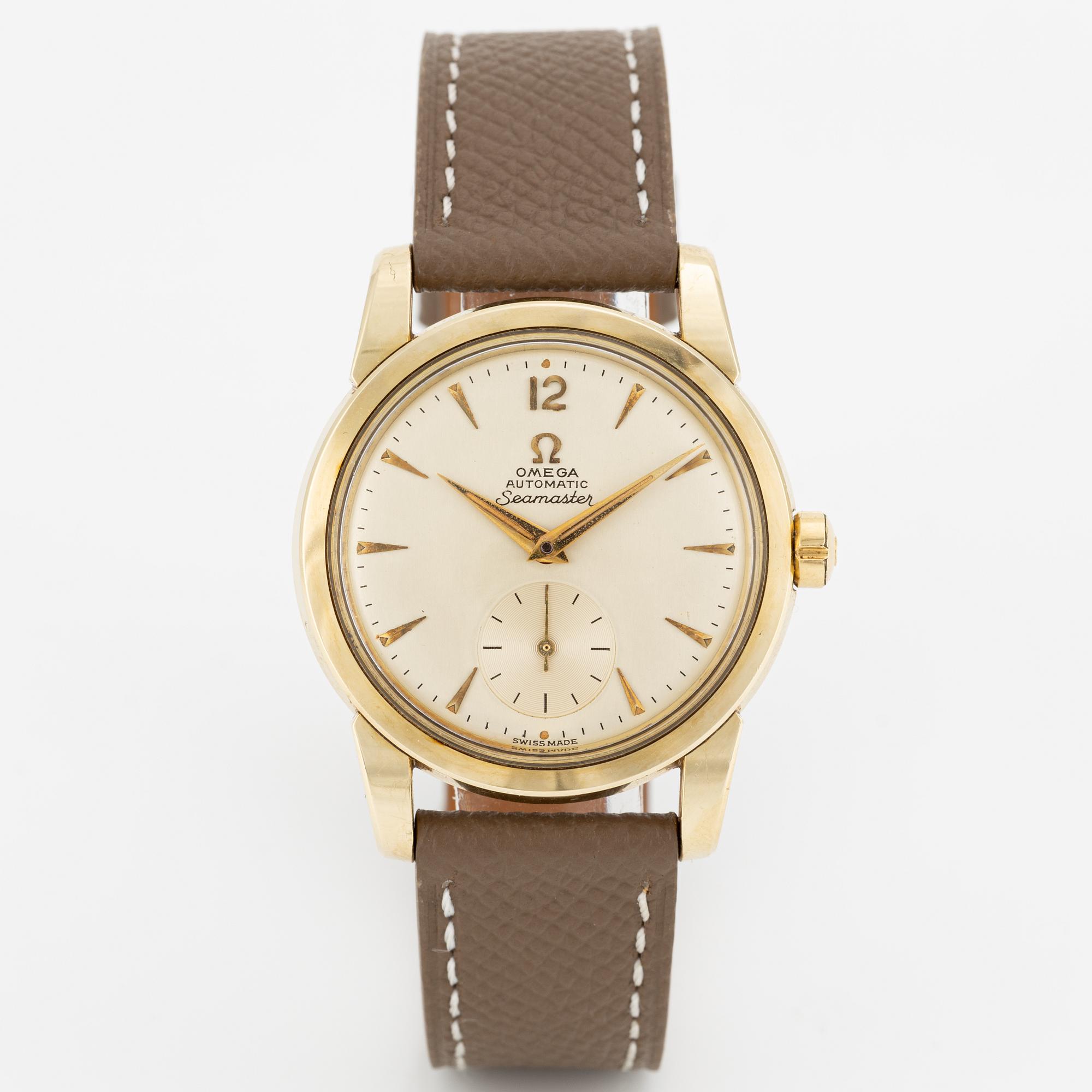 Omega, Seamaster, wristwatch, 34 mm.