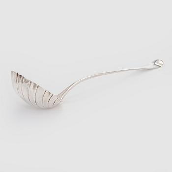 Kauha, sterling hopeaa, Lontoo Englanti 1761.