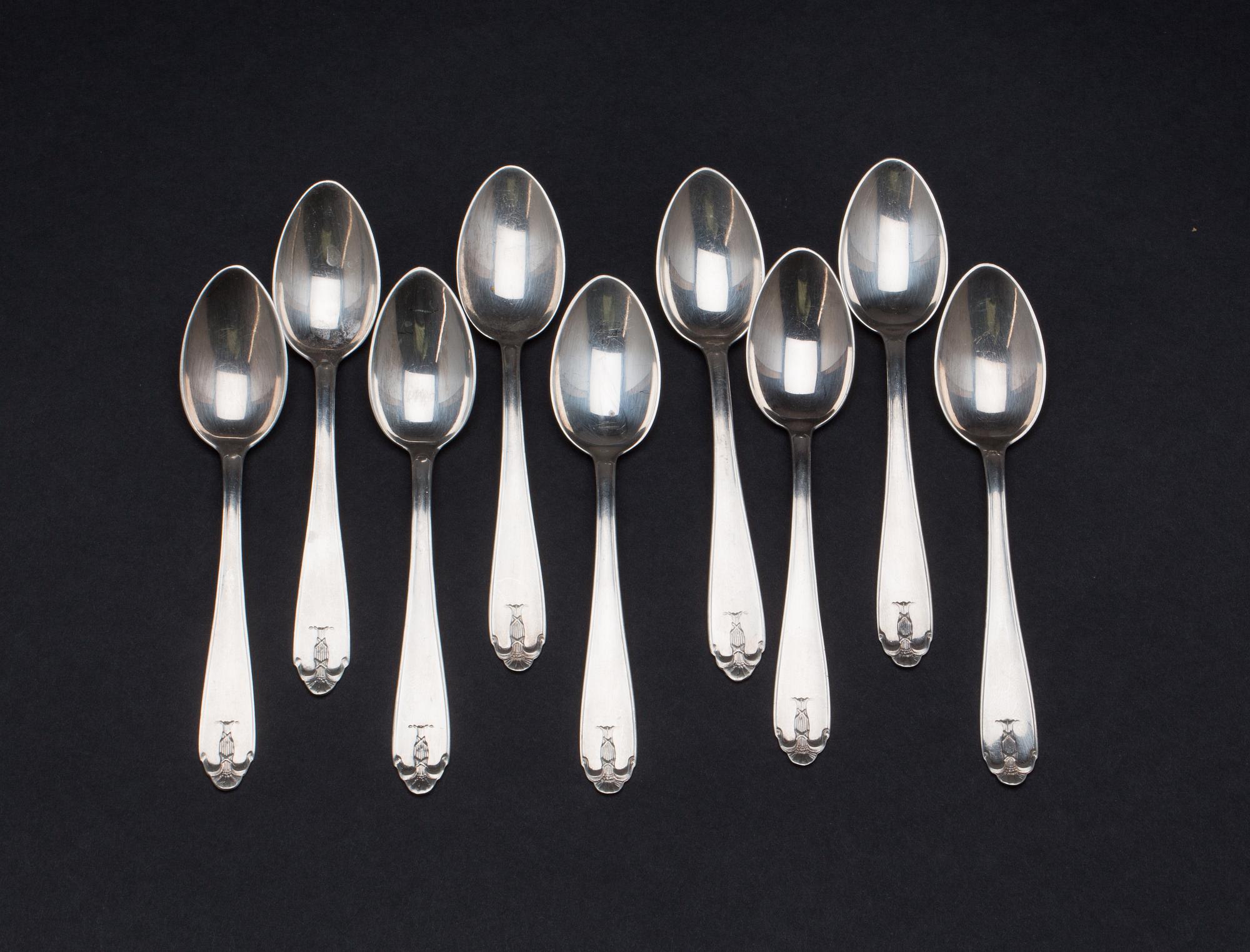 PARTI SILVER, mestadels svenskt. Vikt ca 480g.