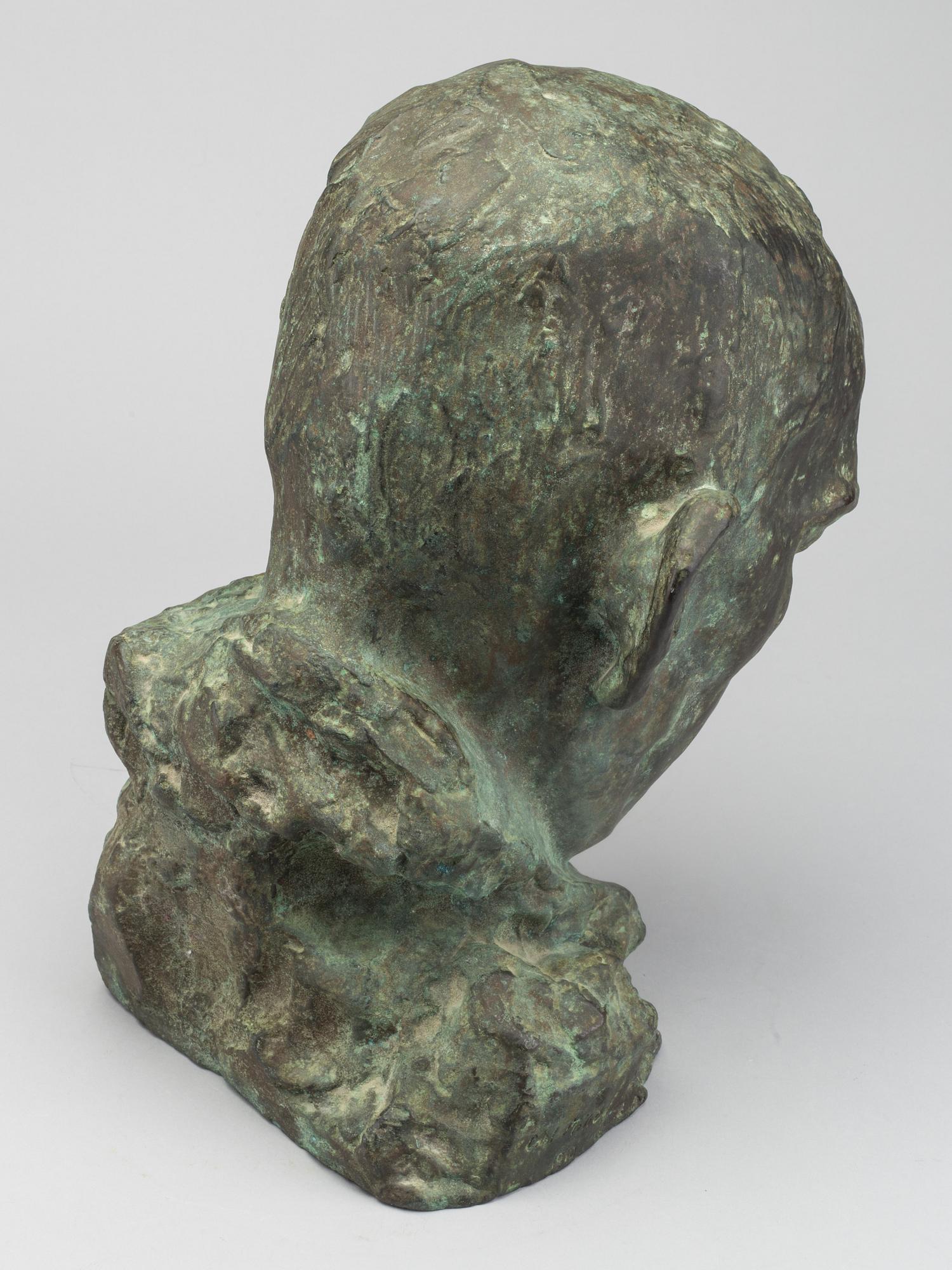 CARL MILLES, bronze, signed and dated  1910.