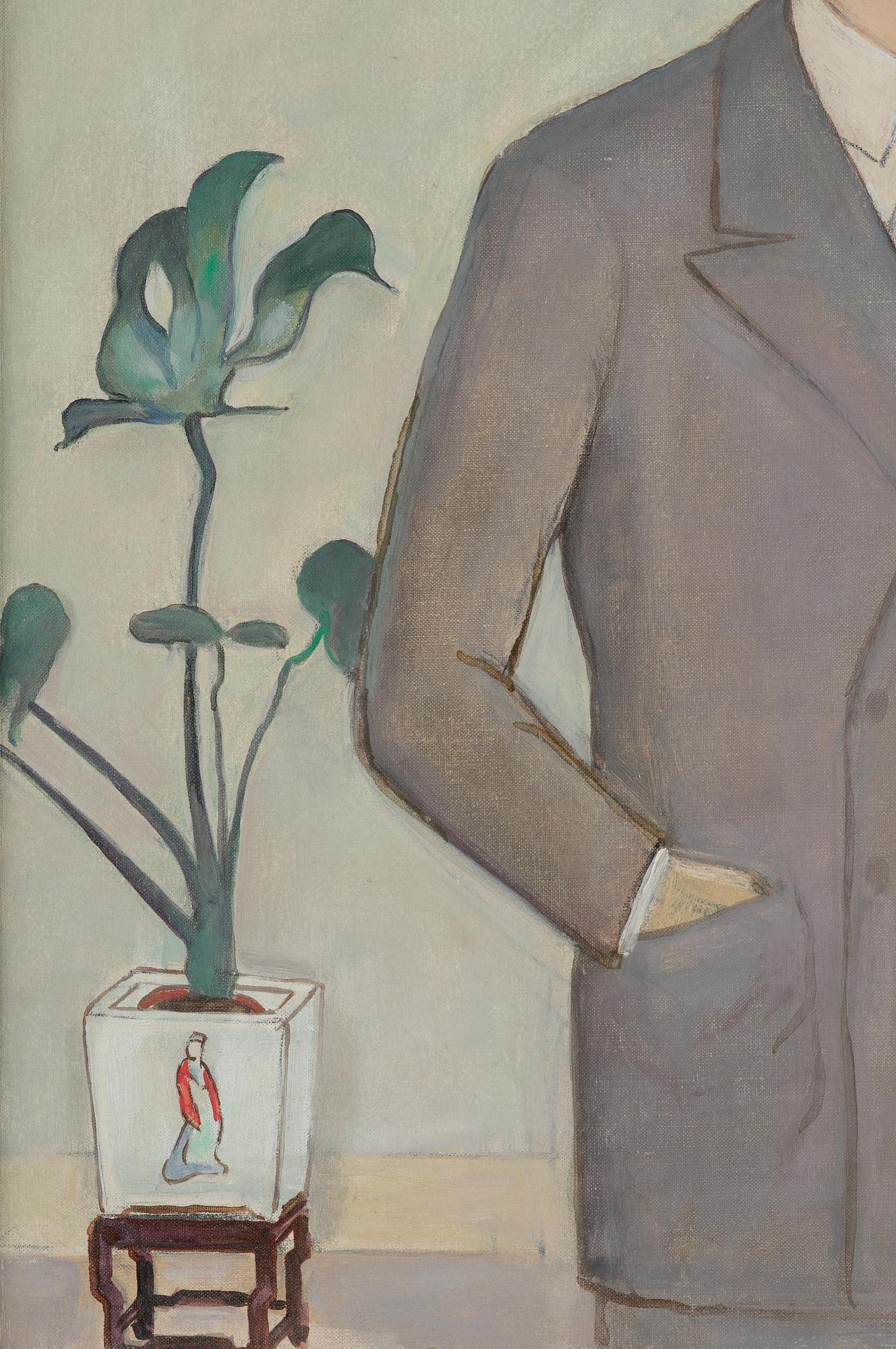 Einar Jolin, Self-portrait.