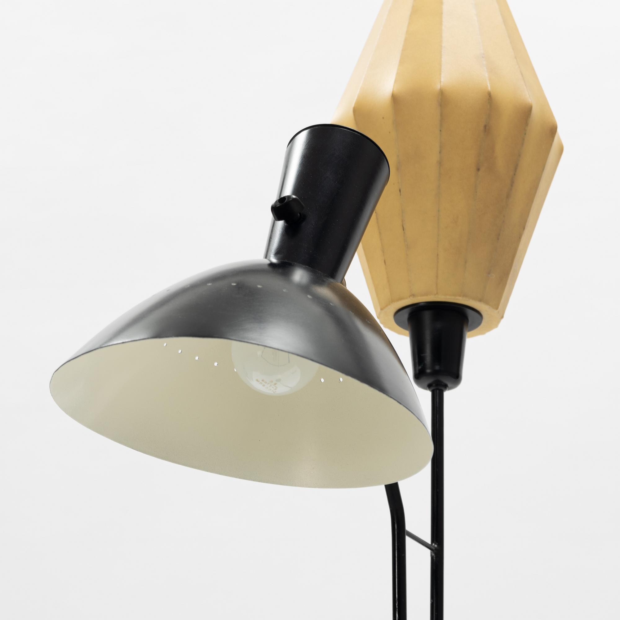 Hans Bergström, a floor light, Ateljé Lyktan, mid 20th Century.