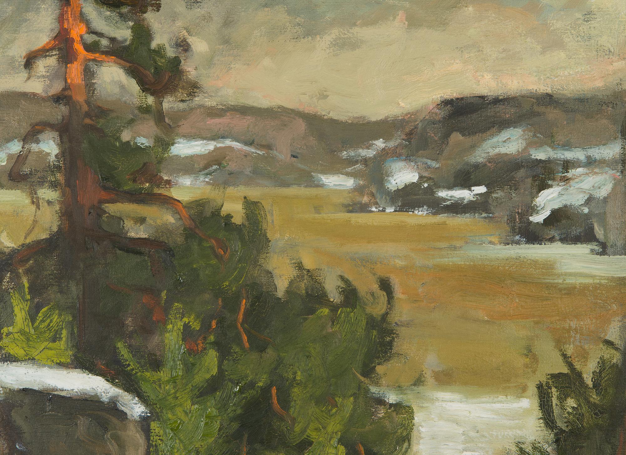 Olavi Laine, Talvimaisema.
