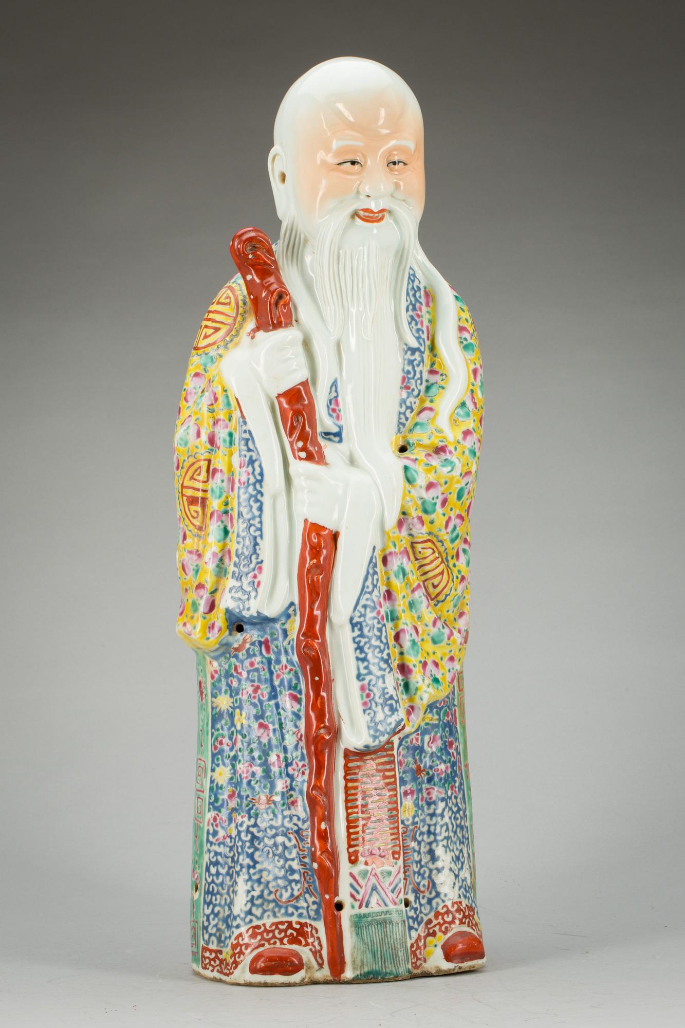 FIGURIN, porslin, Kina, 1900-talets slut.