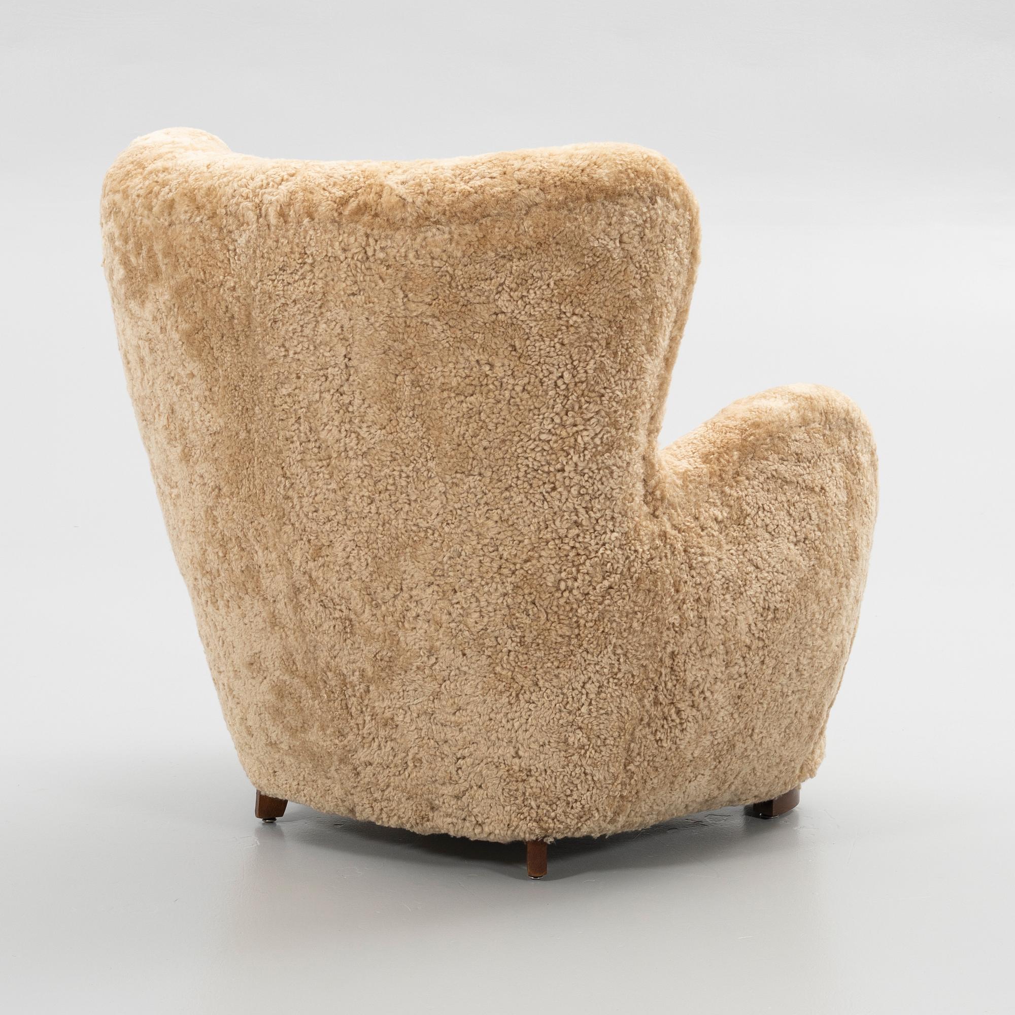 Armchair, Danish cabinetmaker, 1940s.