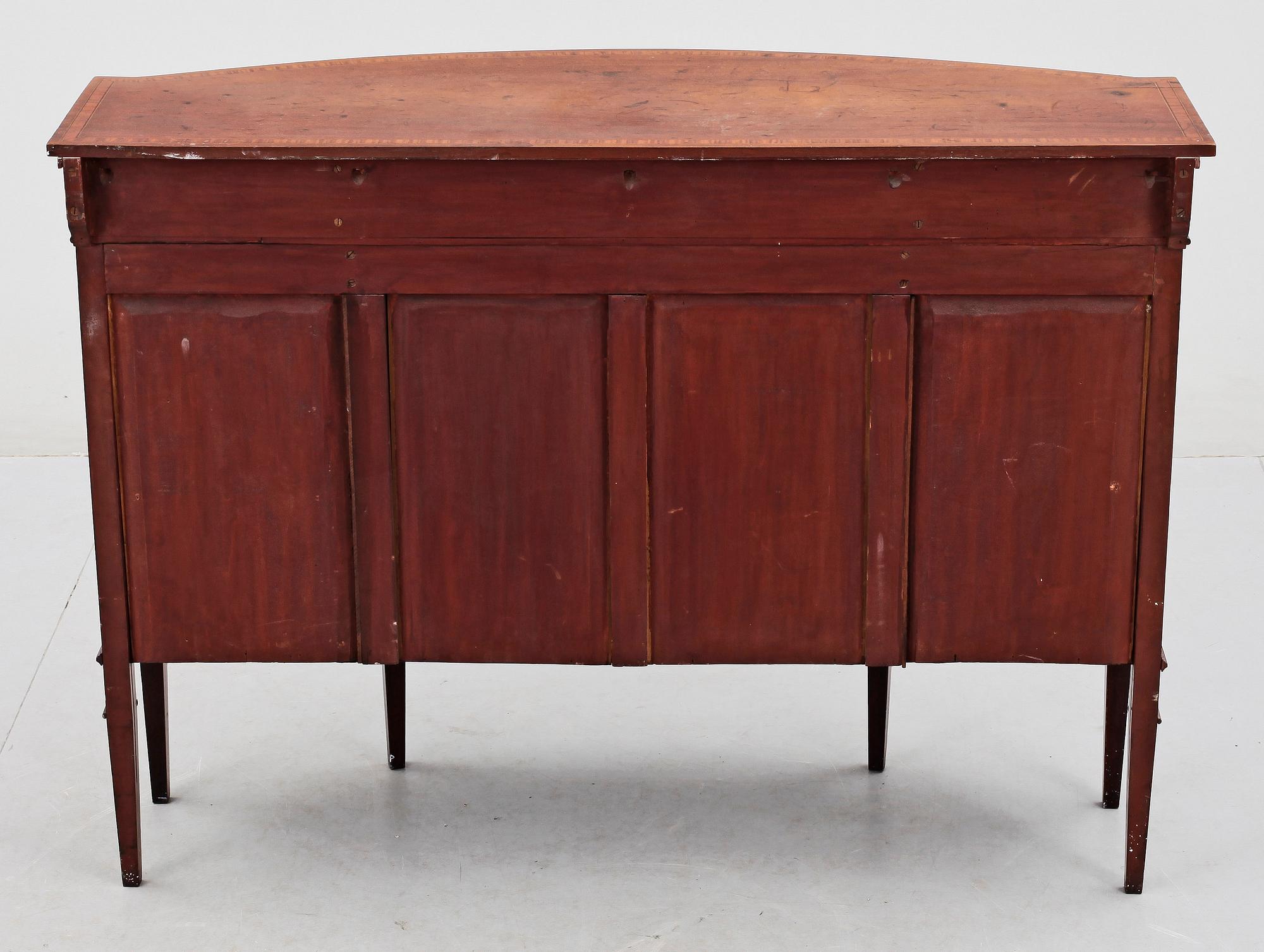 SIDEBOARD, Edwardiansk stil, England, 1900-talets mitt.