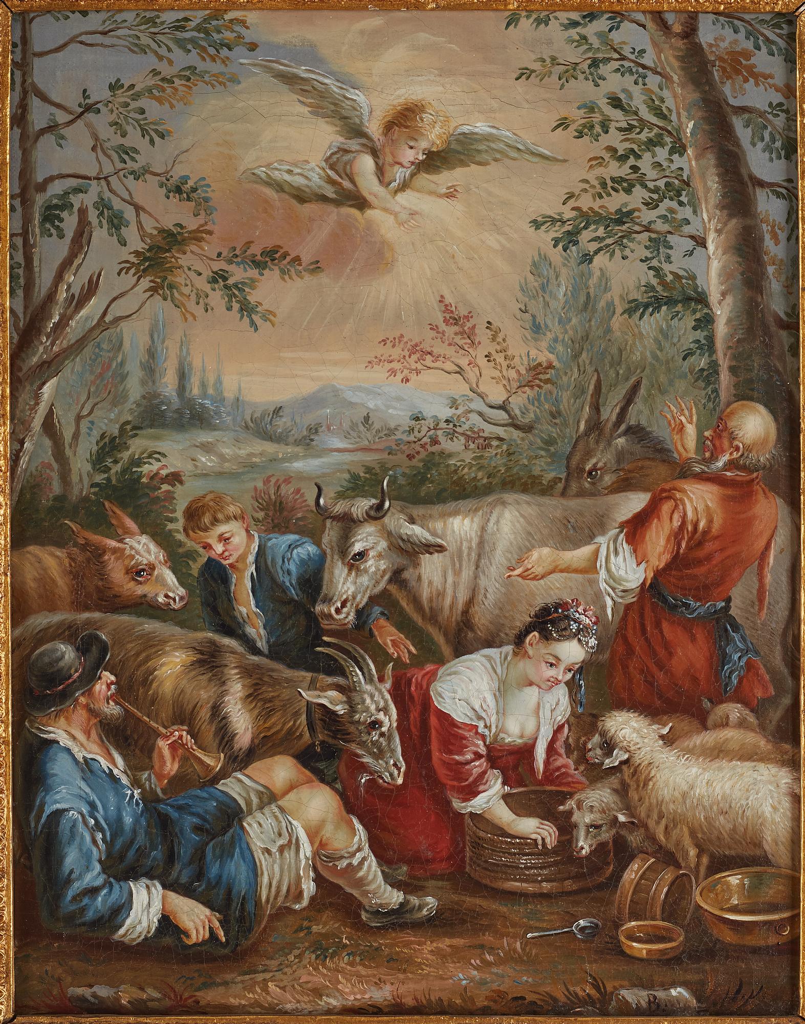Francois Boucher, after, oil on canvas, around 1800.