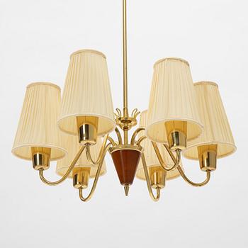 A Swedish Modern ceiling lamp, 1940's/50's.