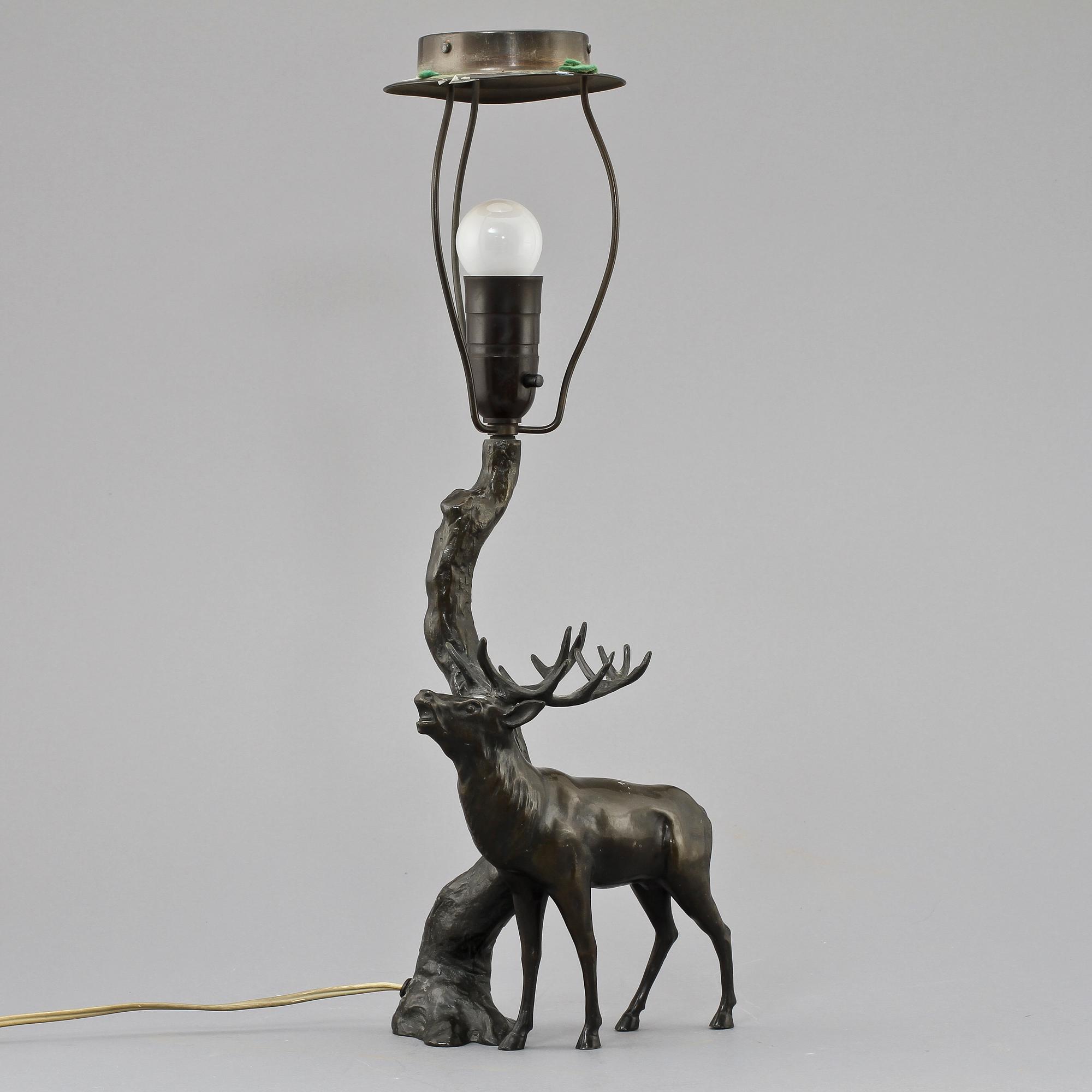 BORDSLAMPA, 1900-tal.