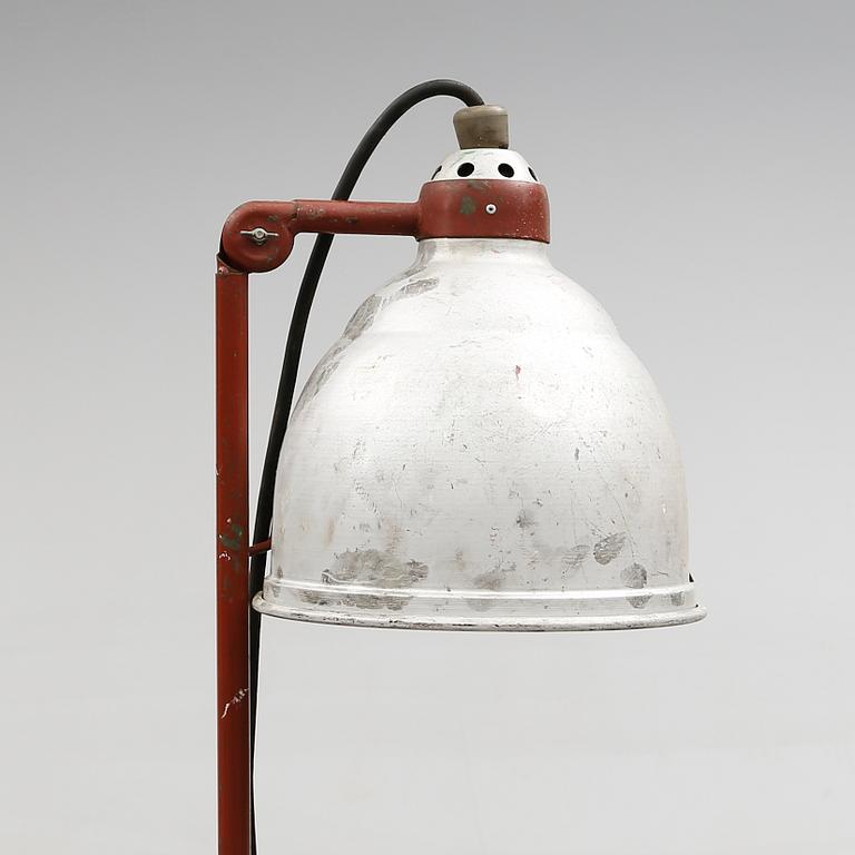 GOLVLAMPA, "Bygge lampan", Bröd. Johansson auto-metall, Skellefteå, 1900-talets mitt.