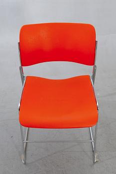 David Rowland, a set of six "40/4" chairs later part of the 20th century.