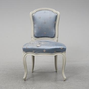 A mid 18th Century Rococo chair.