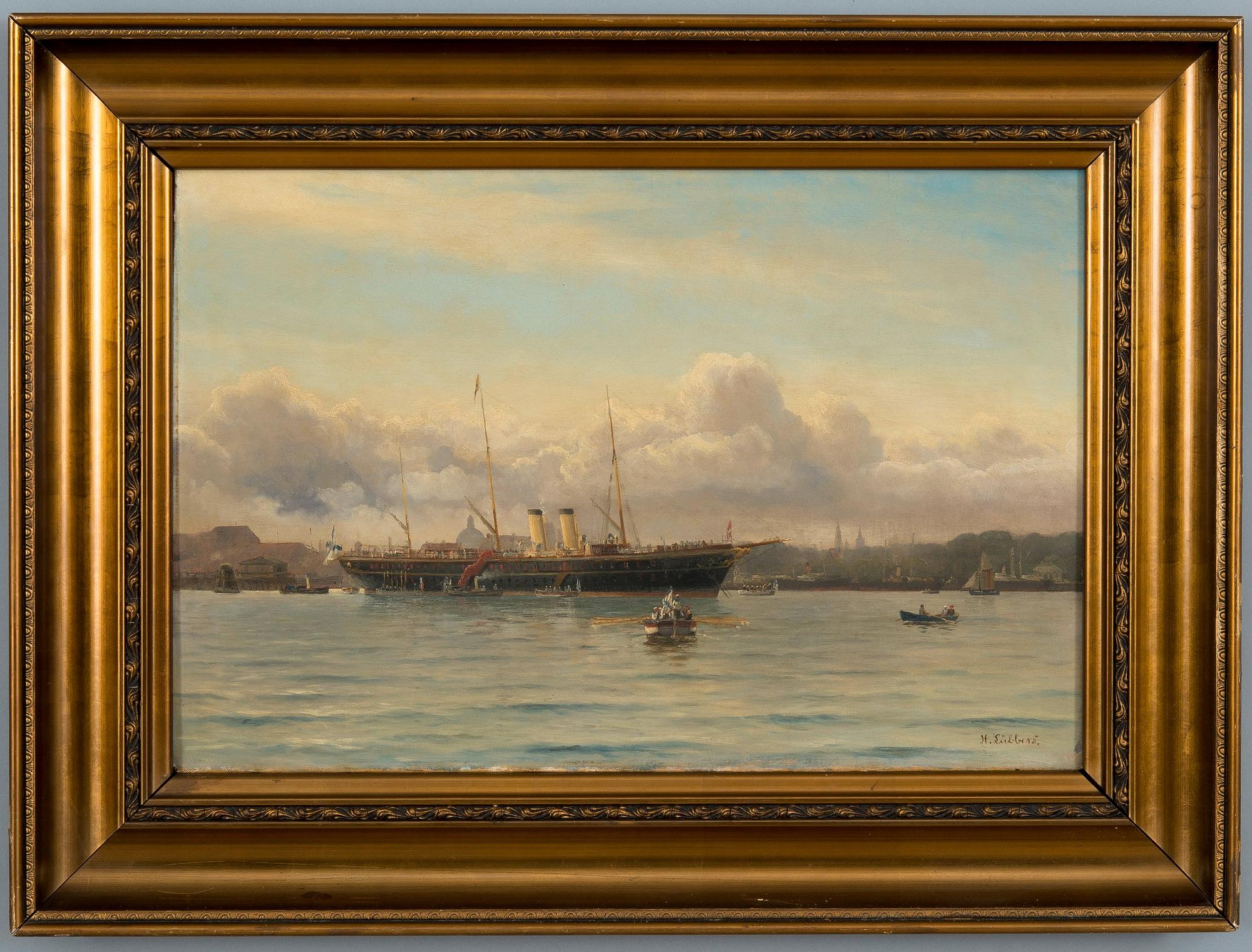Holger Peter Svane Lübbers, "DEN RYSKA KEJSERLIGA JAKTEN POLAR STAR I KÖPENHAMNS HAMN".