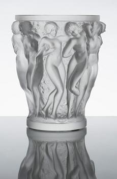 VAS, "Bacchantes", glas, Lalique, enligt uppgift inköpt på 1970-talet.