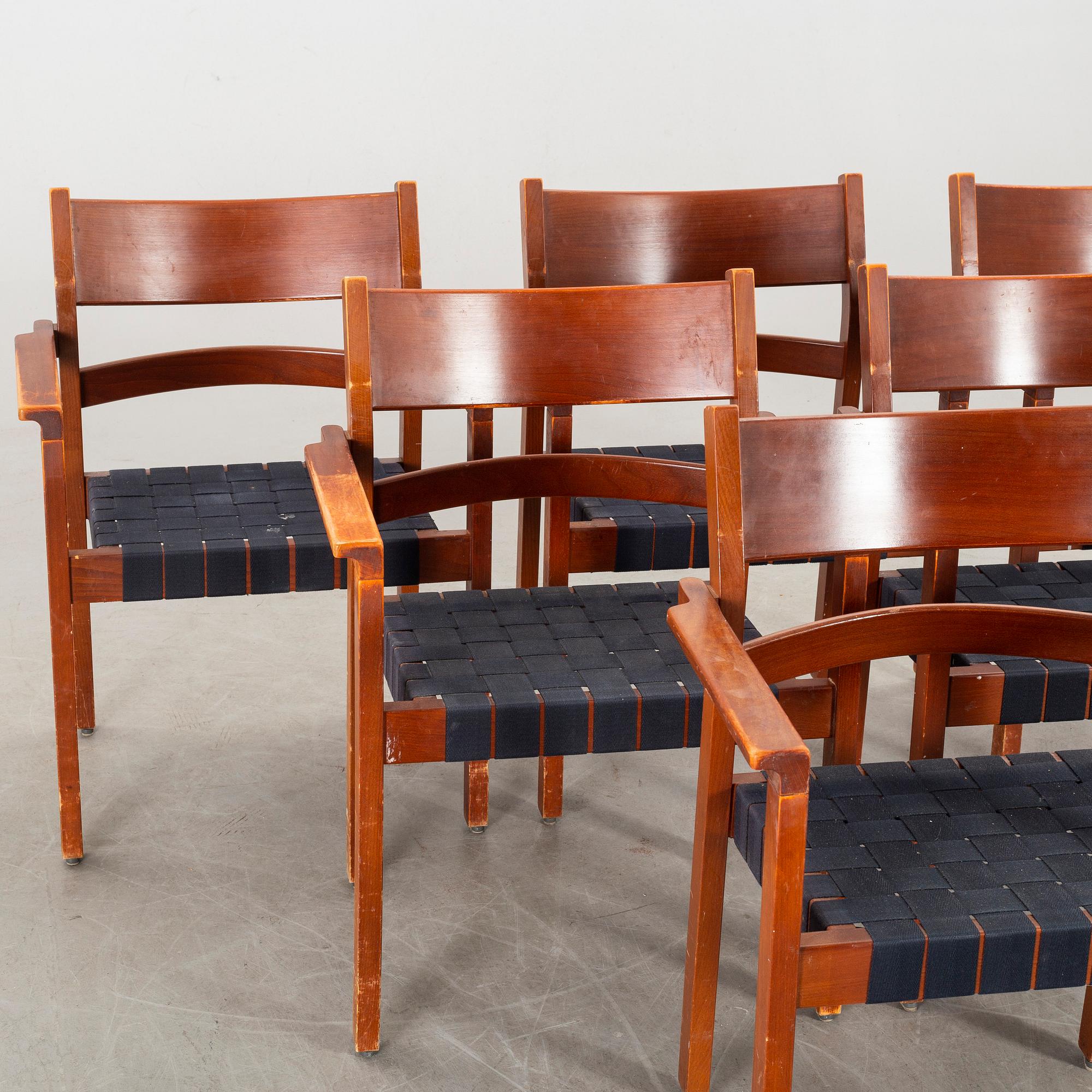 リアル HANS for 1988 882, GE 'Koldinghusstolen' chairs, 6 WEGNER, J 椅子