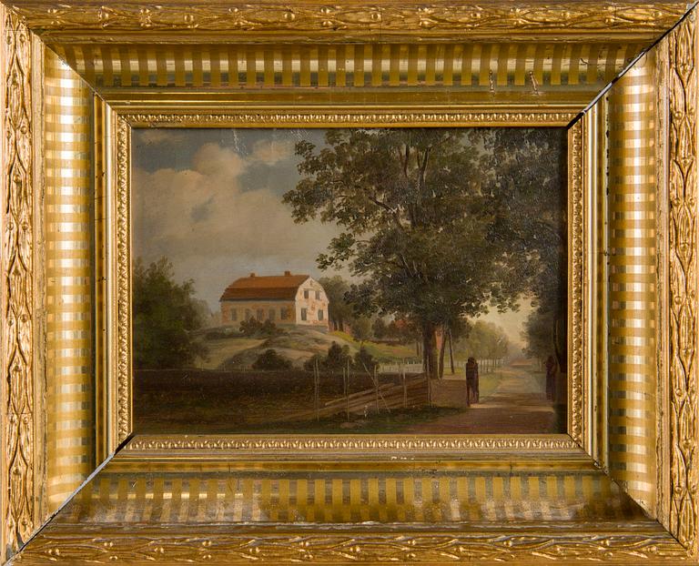 Magnus von Wright, View from a Manor.