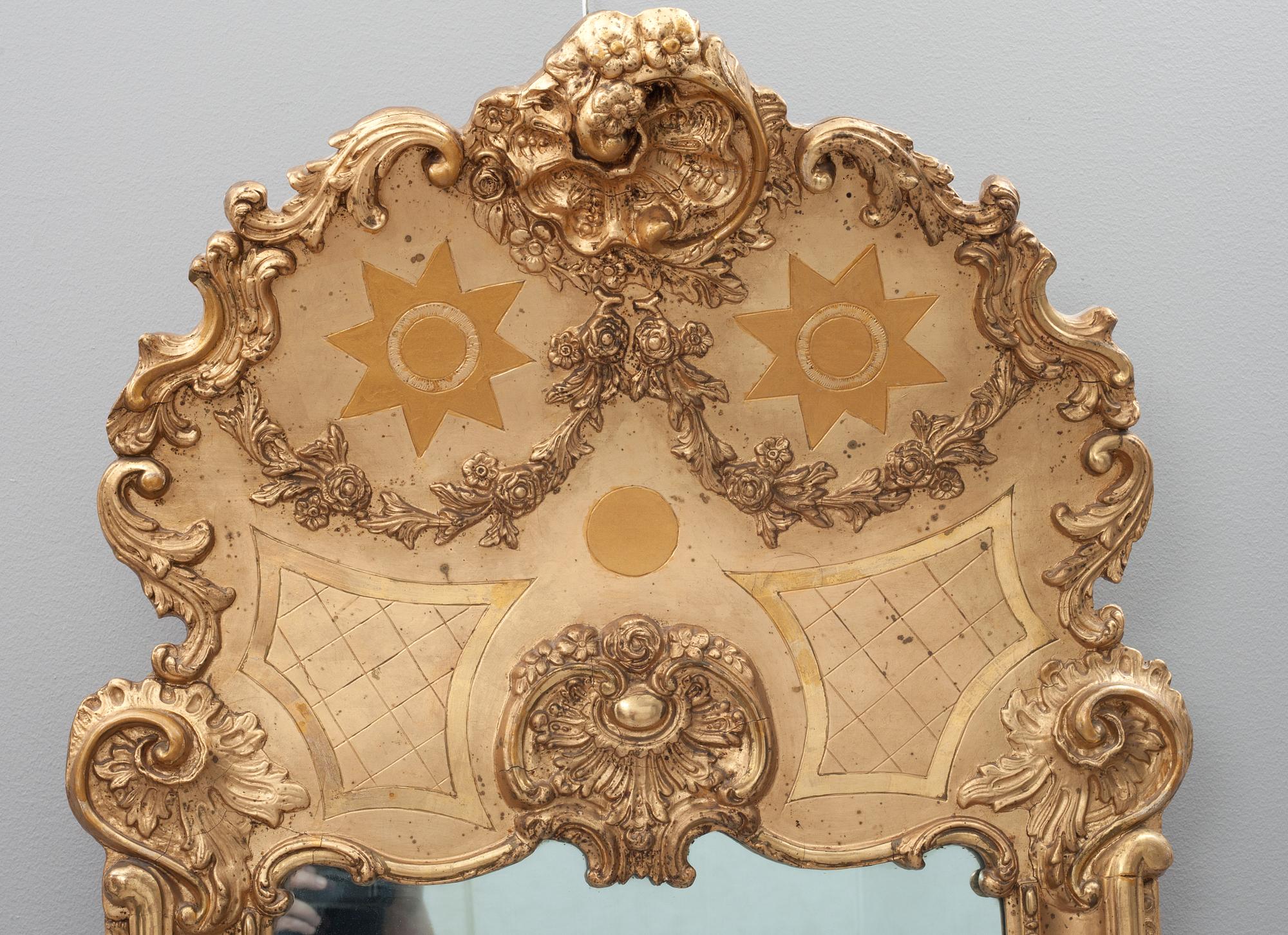 SPEGEL, nyrokoko. 1800-talets andra hälft.