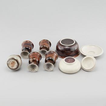 seven stoneware items, Deisgnhuset.