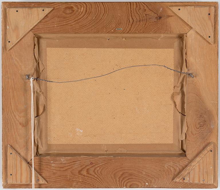 IAN RUSTH, oil on canvas, signed.