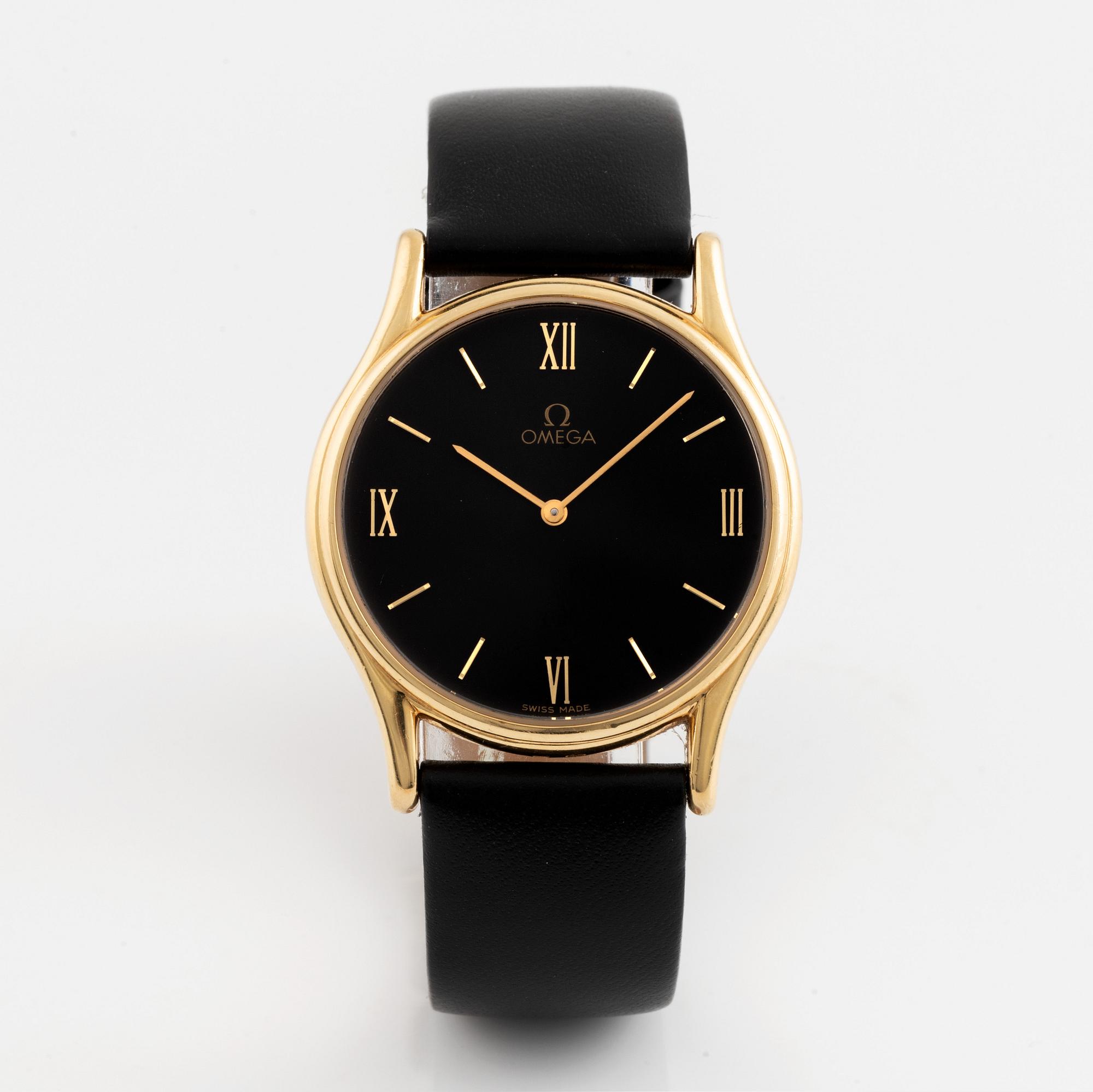 Omega, De Ville, armbandsur, 33,5 mm.