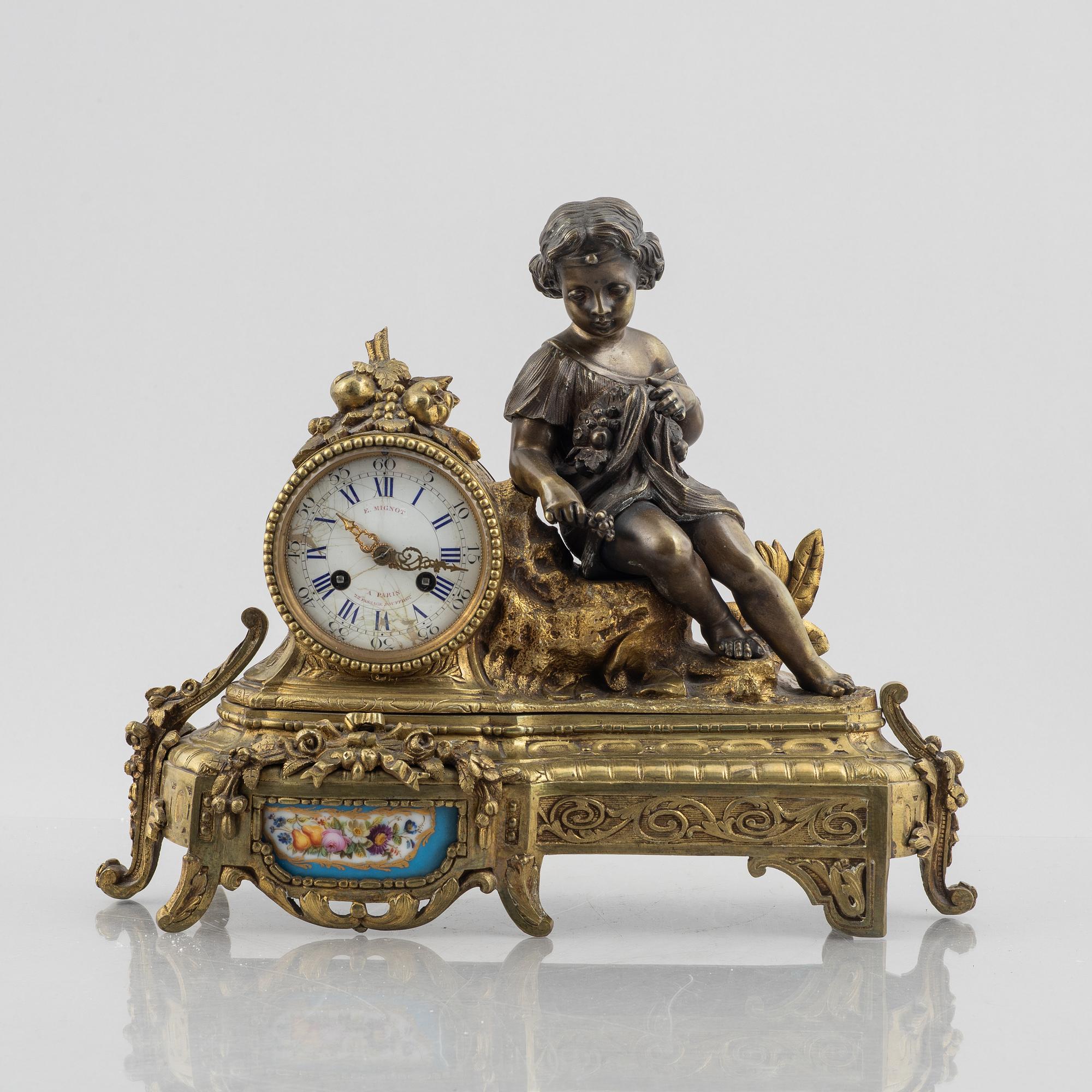 Bordspendyl, Frankrike, 1800-talets andra hälft.