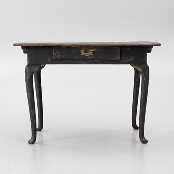 A Swedish late baroque desk, mid 18th century.
