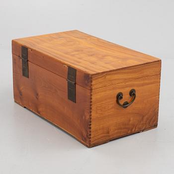 A Chinese camphor coffer/chest, 20th century.