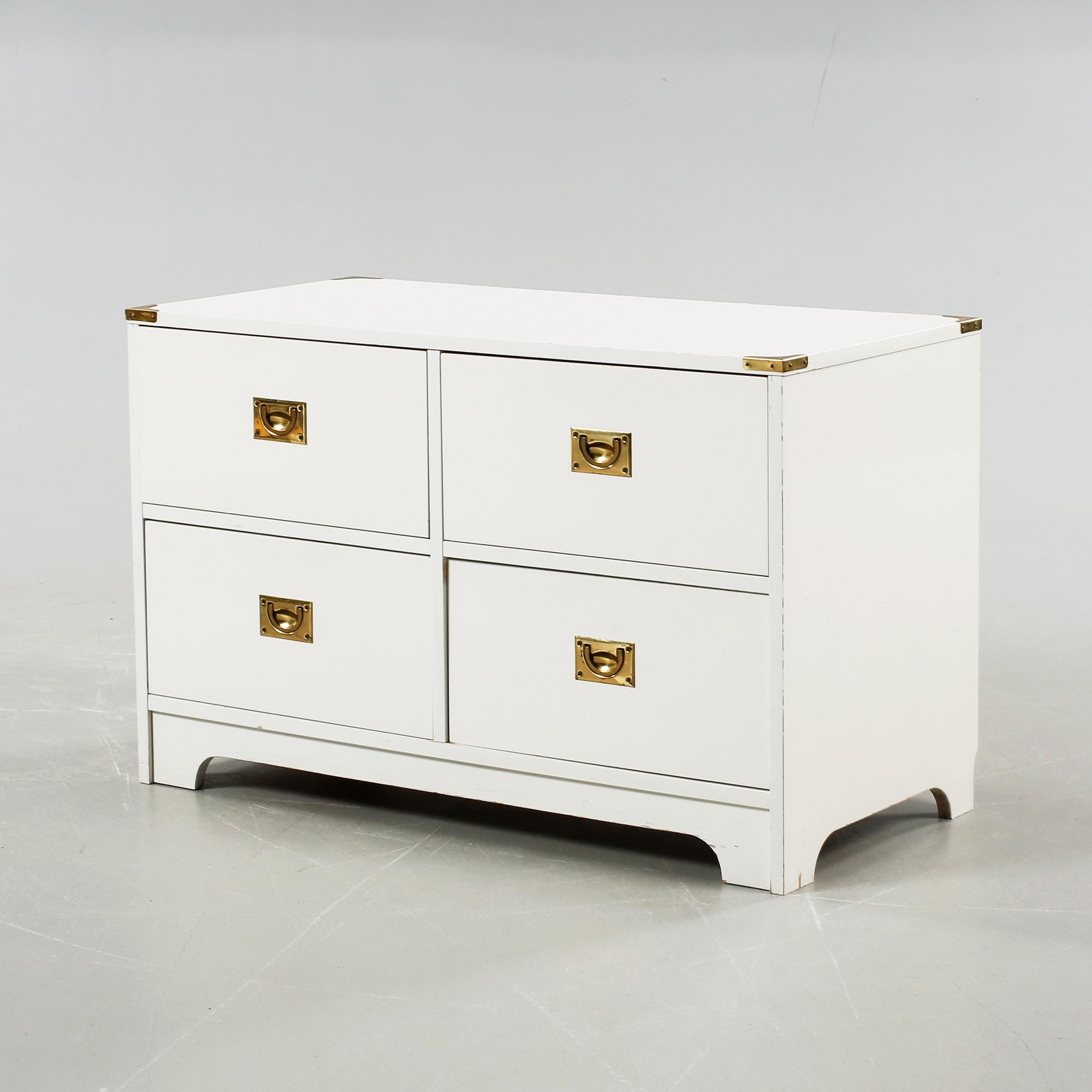 A 1970s chest of drawers.