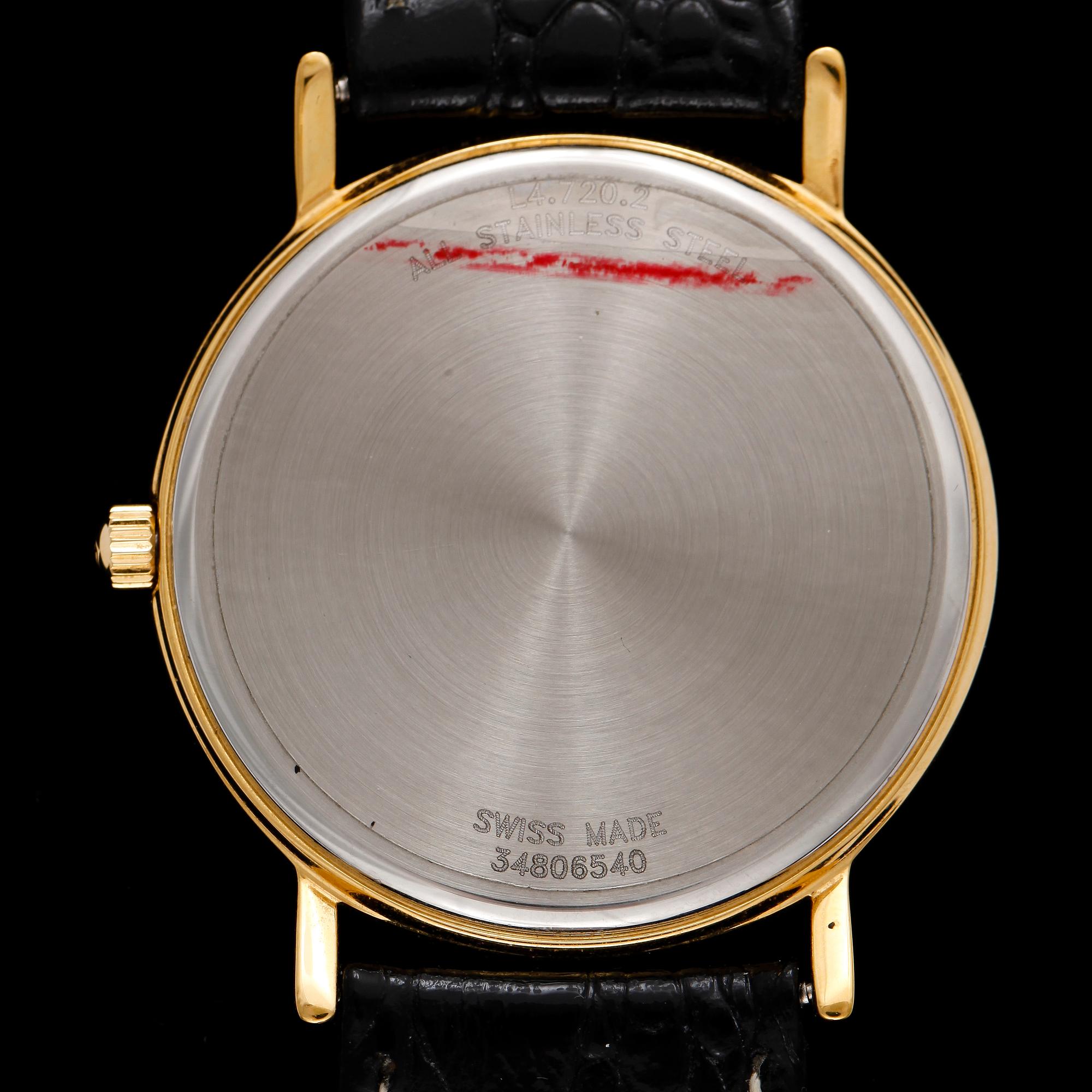 ARMBANDSUR, herr, Longines, doublé/stål, 2000-tal.