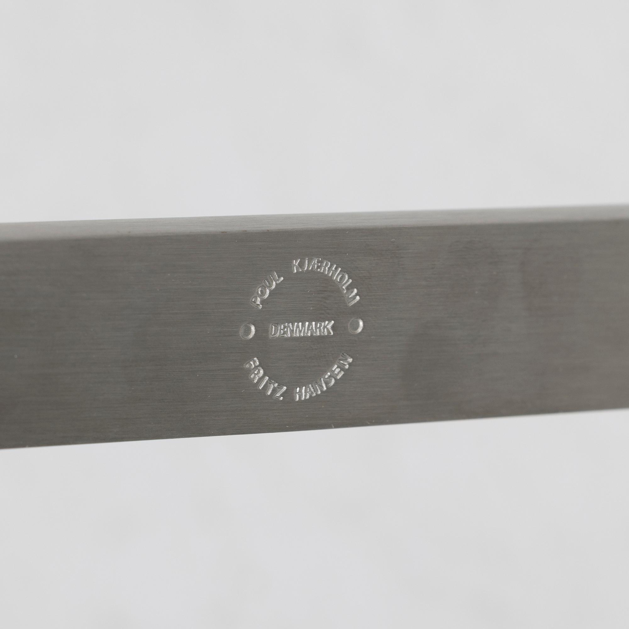 Poul Kjaerholm, Side table, “PK62”, Fritz Hansen, Denmark, 2018.