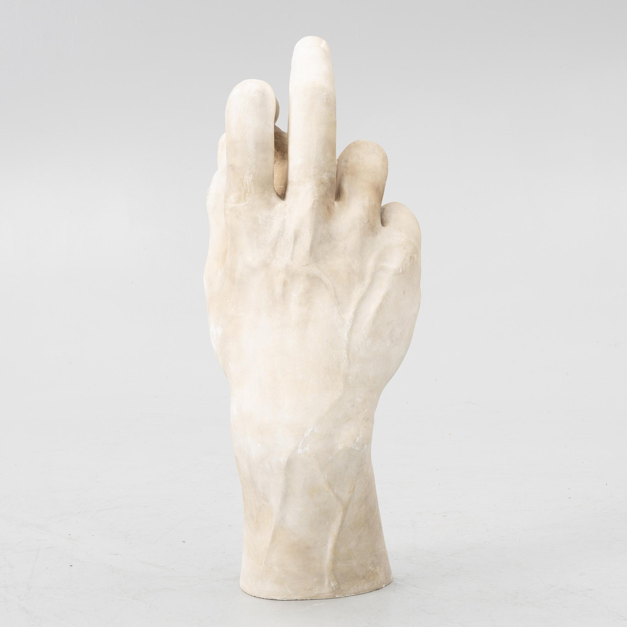 Unknown artist, Hand. 20th century.