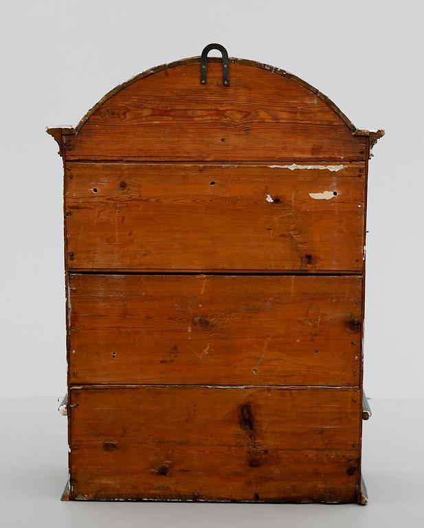 HÄNGSKÅP, allmoge, Fryksdalen, Värmland, 1800-talets första hälft.