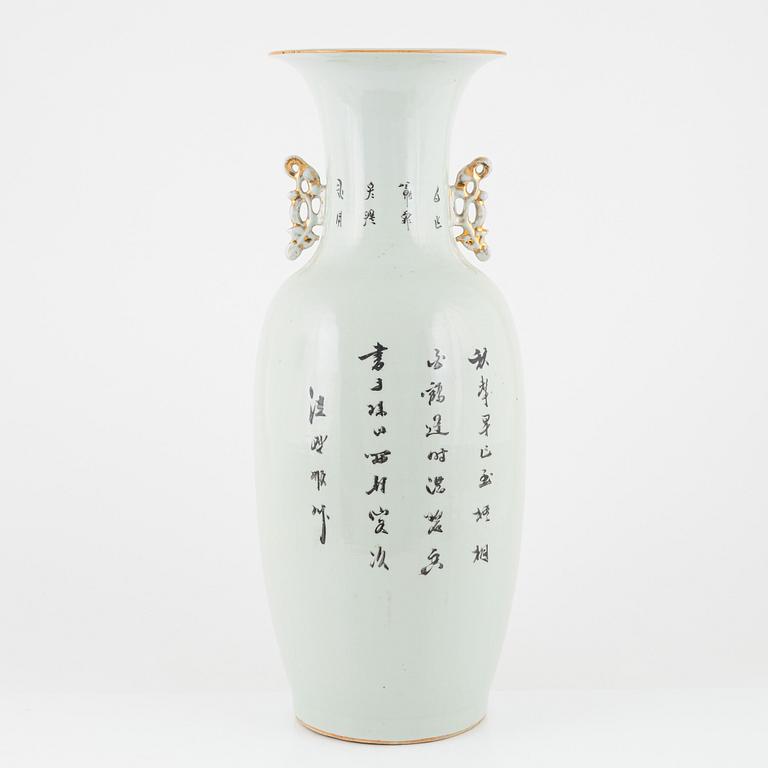 Golvvas, Kina, sent 1800-tal.