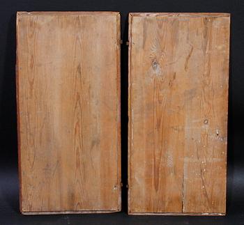 DÖRRAR, ett par. Sengustavianska 1700/1800-tal.