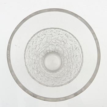 René Lalique,  vas "Ibis" signerad Frankrike 1900-talets andra hälft gjutet glas.