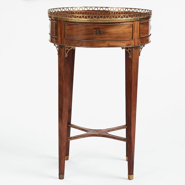 A late Gustavian table attributed to C. D. Fick (master 1776-1806).