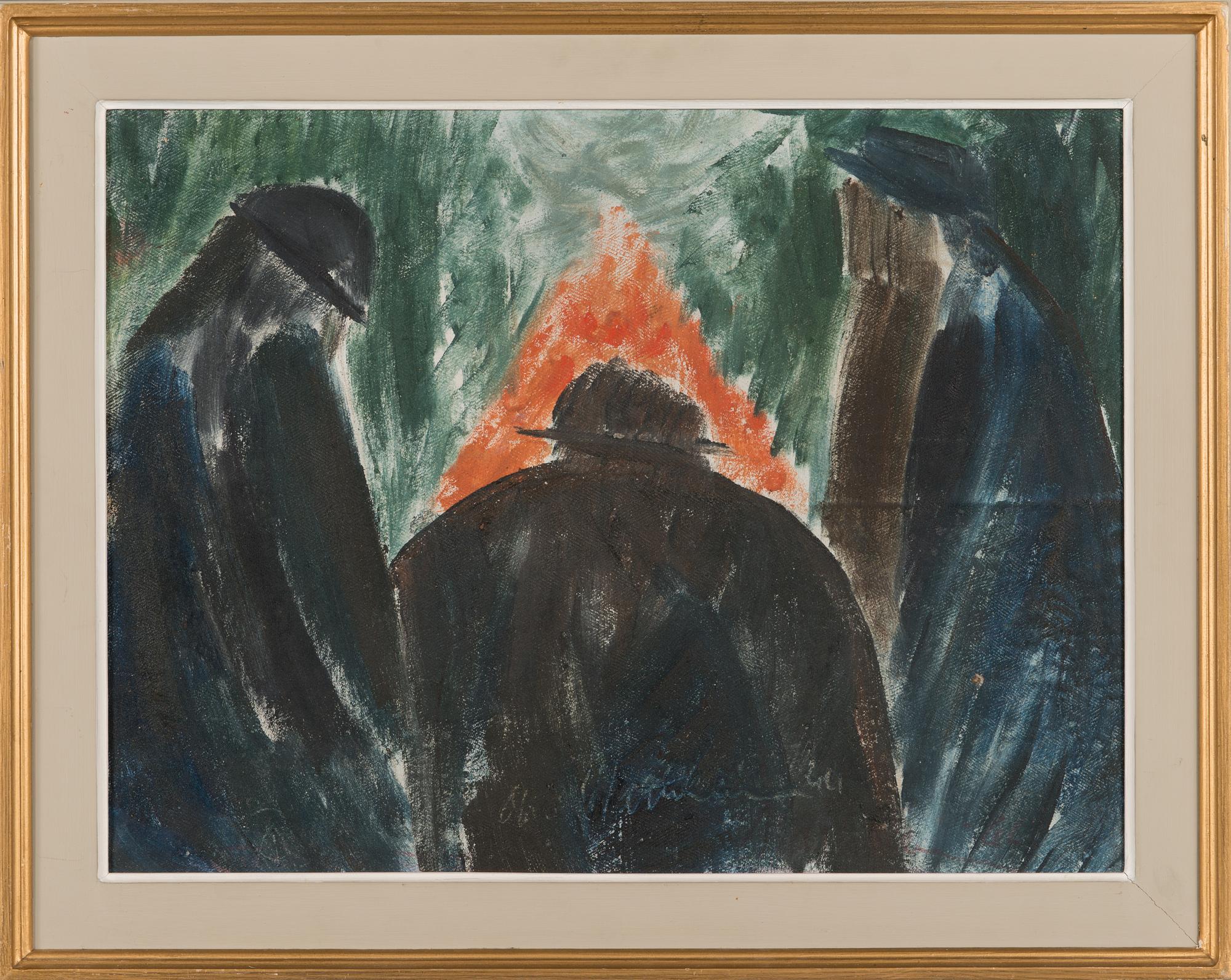 Olavi Martikainen, oil on canvas laid on board, signed and unclearly dated.