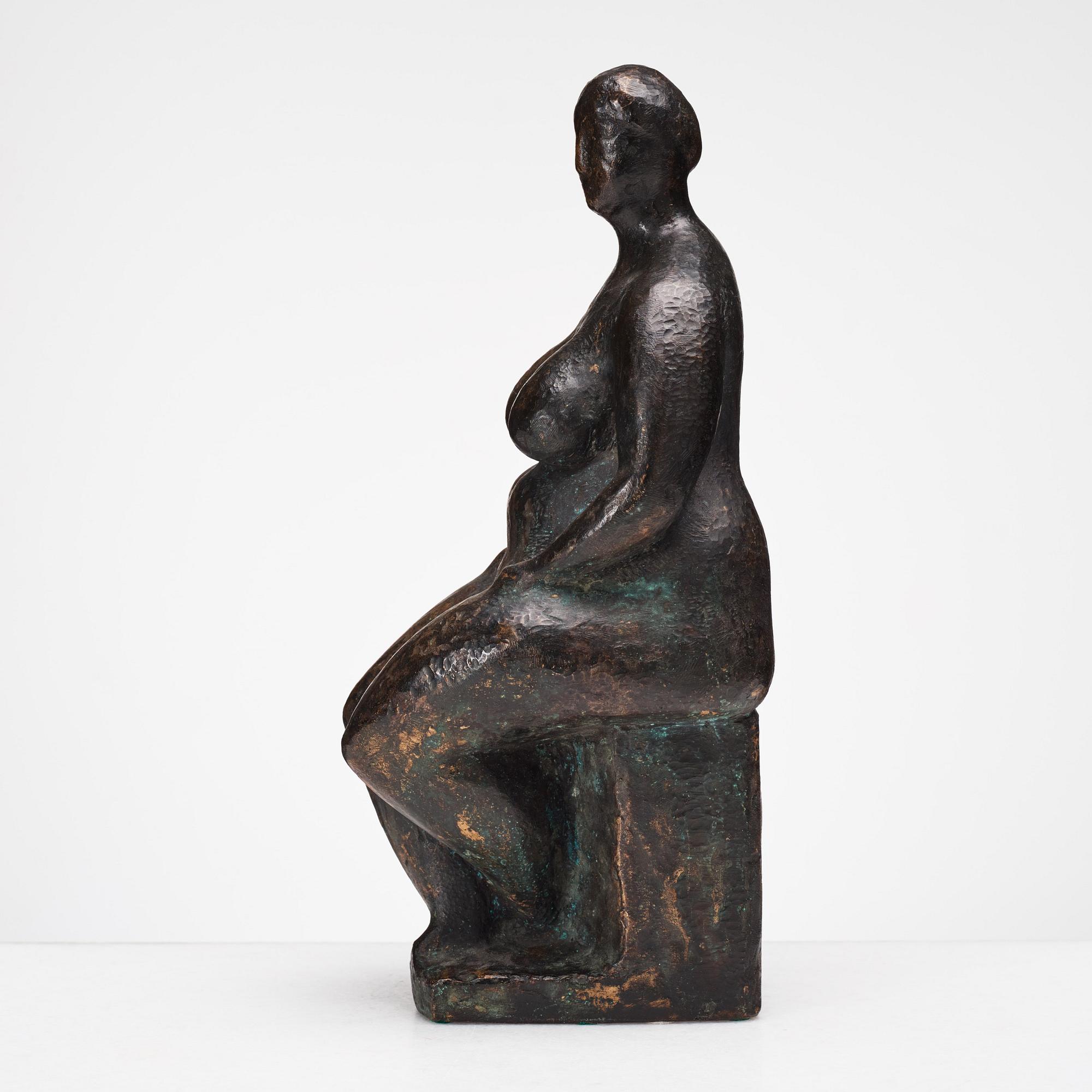 THURE THÖRN, bronze sculpture, signed T.T. and dated -54, numbered I-VII.