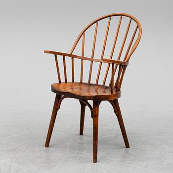 UNO ÅHRÉN, a beech chair from Gemla, 1930's.