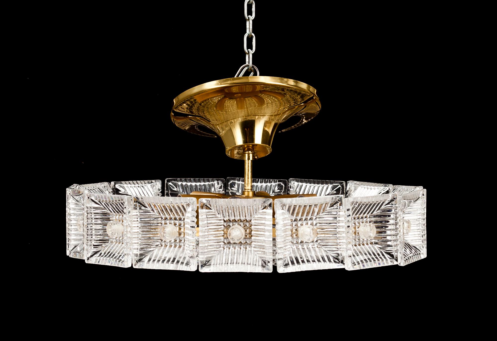 TAKPLAFOND, Carl Fagerlund, Orrefors, 1900-talets mitt.