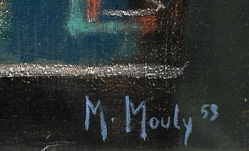 MARCEL MOULY. Olja på duk, sign o dat 1959.