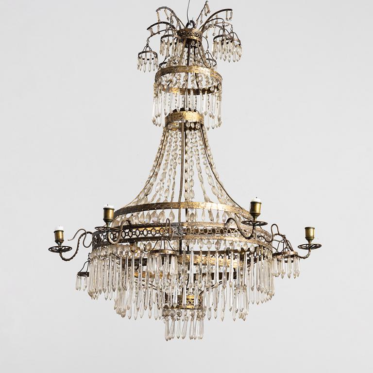Chandelier, Germany, 19th century.