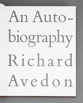 RICHARD AVEDON, "Richard Avedon: An Autobiography".