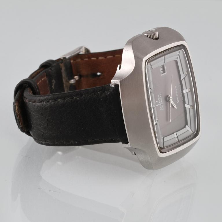 ARMBANDSUR, stål, Omega, "Geneve".