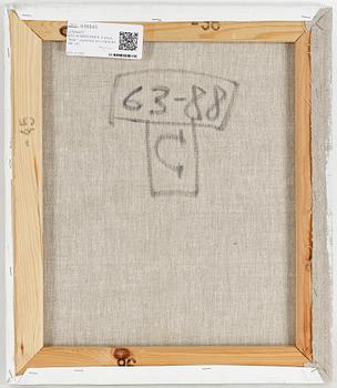 LENNART ASCHENBRENNER, triptyk, "Spår", signerad och daterad -88.