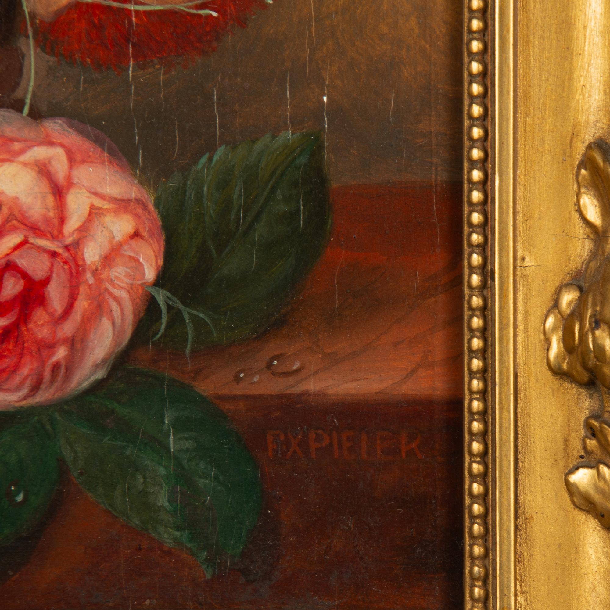 Unknown artist 18th/19th century, copy after the 17th century. Flower still life.