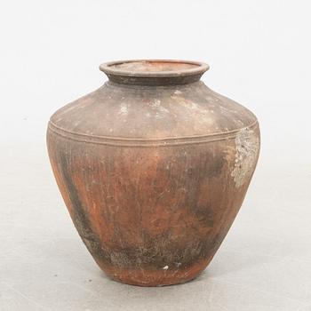 Trädgårds/ golvurna, keramik.